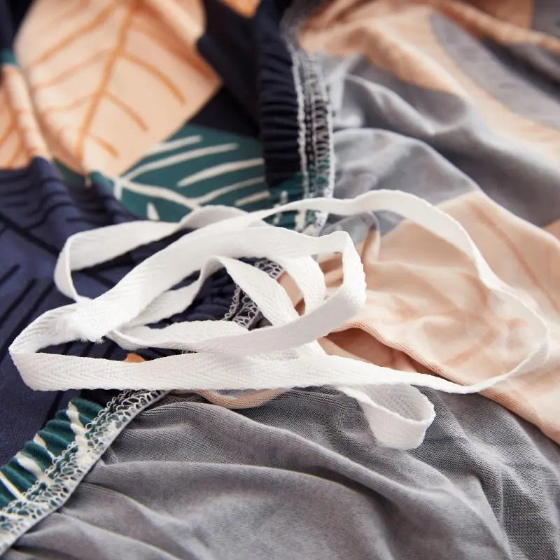 Luxton Home Elastic Stretchable Printed Fully Covered Sofa Slipcover, PLACID - Multicolor