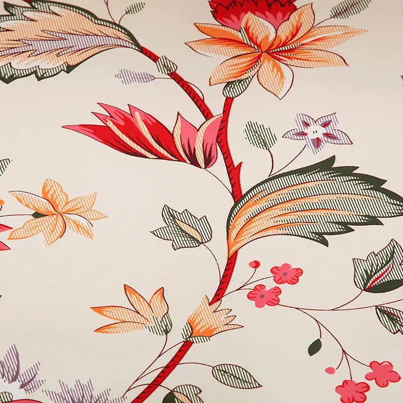 Luxton Home Elastic Stretchable Printed Fully Covered Sofa Slipcover, BLOOM - Flower Printed