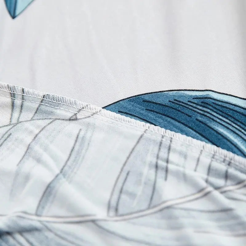 Luxton Home Elastic Stretchable Printed Fully Covered Sofa Slipcover, TROPICAL