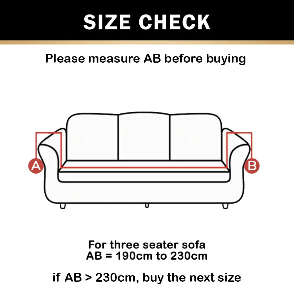 Luxton Home Elastic Stretchable Printed Fully Covered Sofa Slipcover, printed flowers