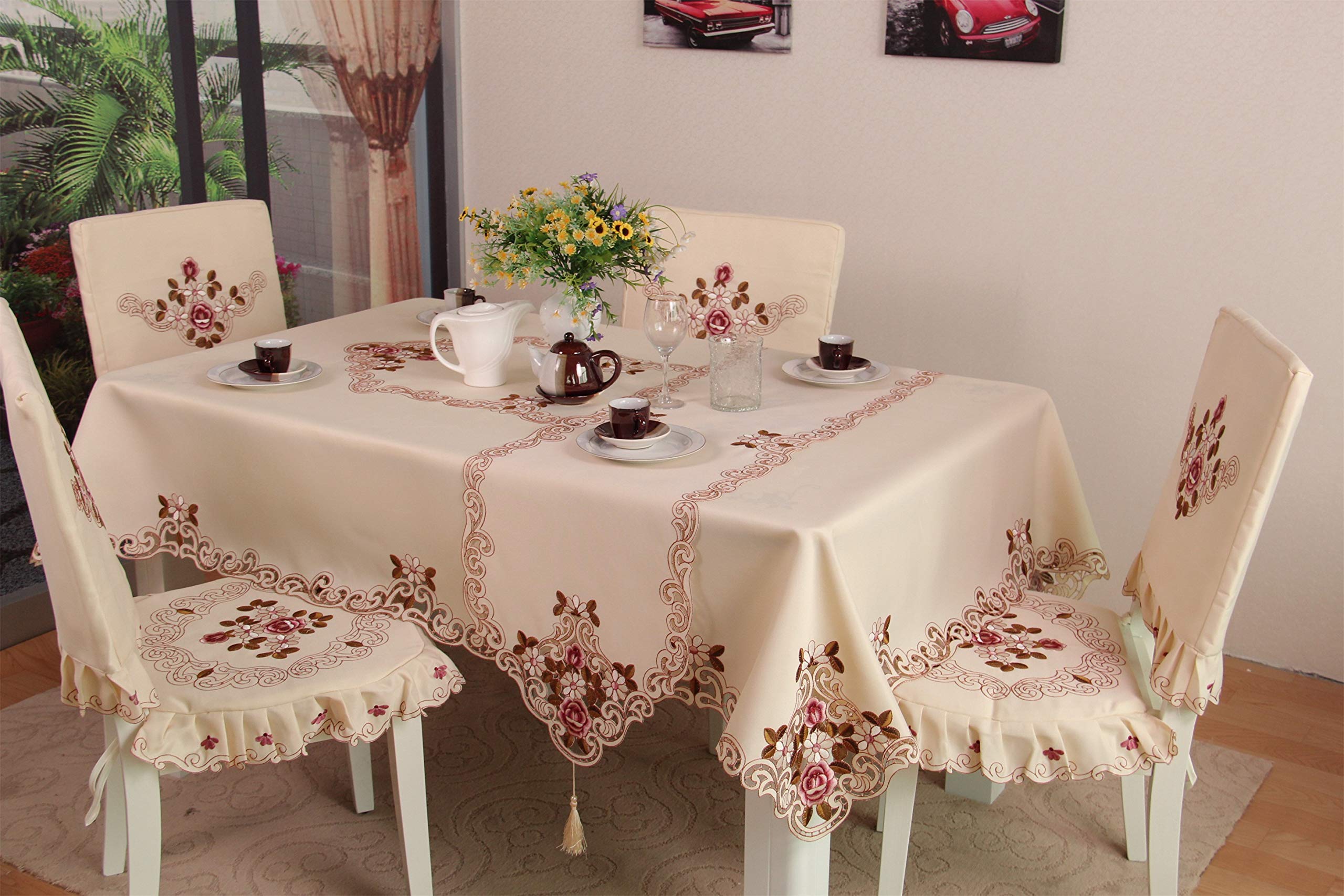 Luxtondecor Embroidered Table Runners