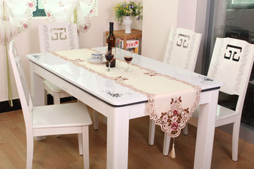 Luxtondecor Embroidered Table Runners